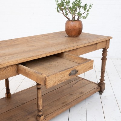 Oak draper's table, 1930