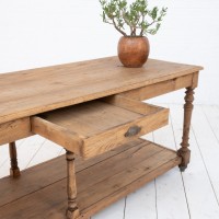 Oak draper's table, 1930