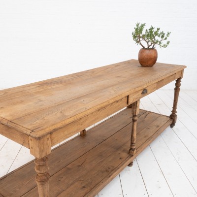 Oak draper's table, 1930