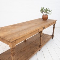 Oak draper's table, 1930