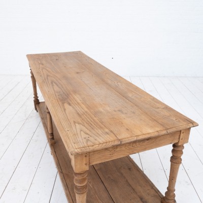 Oak draper's table, 1930