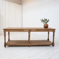 Oak draper's table, 1930