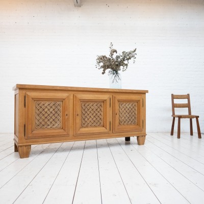 French oak sideboard c.1940 by ECLECTIQUE ANTIQUE dealer
