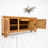 French oak sideboard c.1940 by ECLECTIQUE ANTIQUE