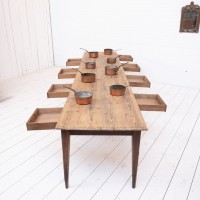 Large community table, early 20th century