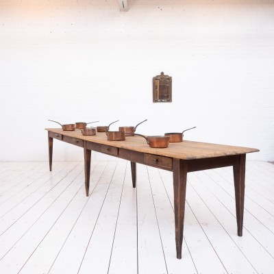 Large community table, early 20th century