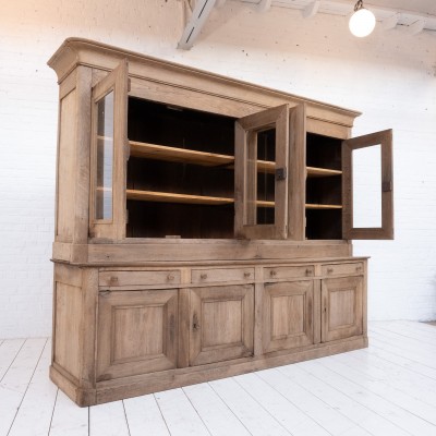 Large oak buffet, 19th century