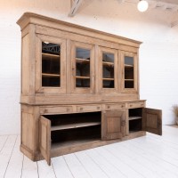 Large oak buffet, 19th century
