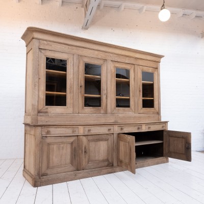 Large oak buffet, 19th century