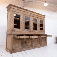 Large oak buffet, 19th century