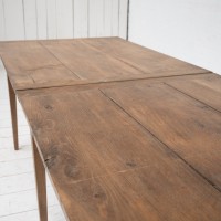 French oak flap table, 1900