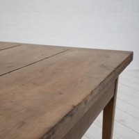French oak flap table, 1900