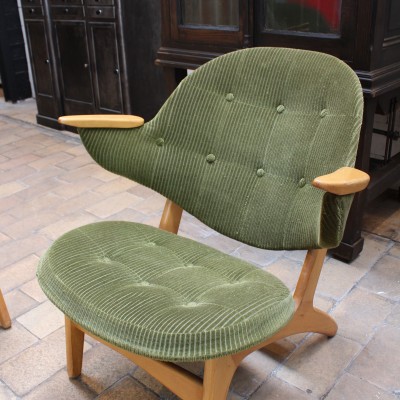 Paire de fauteuils danois 1960