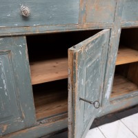 Large wooden workshop furniture, early 20th century