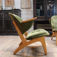 Pair of Danish armchairs 1960
