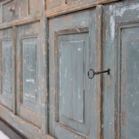 Large wooden workshop furniture, early 20th century