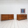 Pair of furniture with drawers, early 20th century