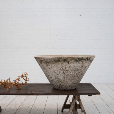 Large Willy Guhl garden planter 1950