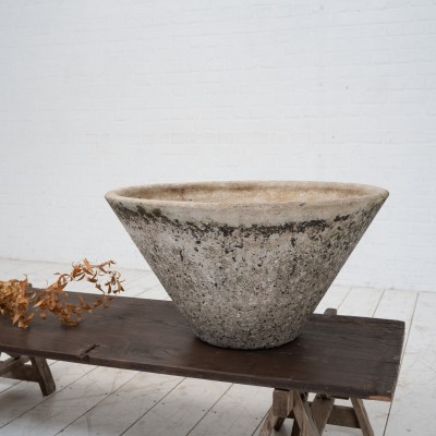Large Willy Guhl garden planter 1950
