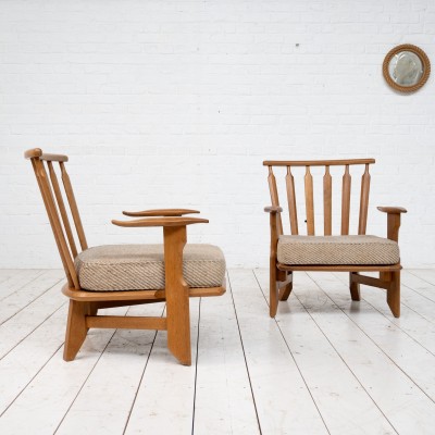 Paire de fauteuils GUILLERME et CHAMBRON  Produit proposé par ECLECTIQUE ANTIQUE