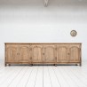 Grande enfilade 6 portes en chêne, 18ème