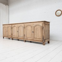 Grande enfilade 6 portes en chêne, 18ème