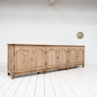 Grande enfilade 6 portes en chêne, 18ème