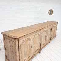 Grande enfilade 6 portes en chêne, 18ème