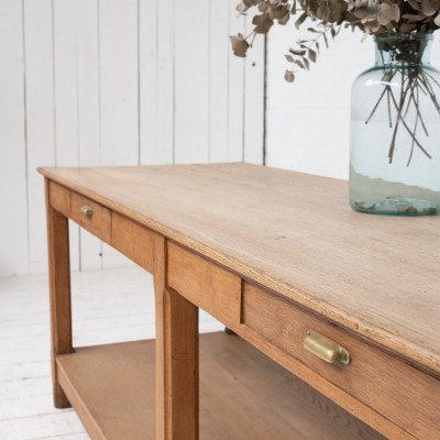 Table de drapier en chêne, 1940