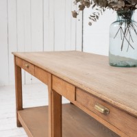 Table de drapier en chêne, 1940