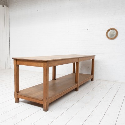 Table de drapier en chêne, 1940