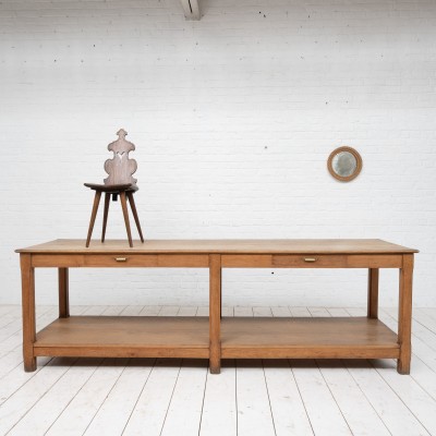 Table de drapier en chêne, 1940