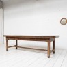 Table de château en chêne, 19ème