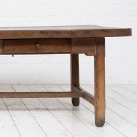 Table de château en chêne, 19ème