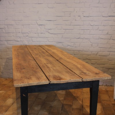 Wooden french farm table