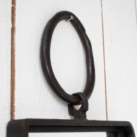 Miroir brutaliste en fer battu, 1960
