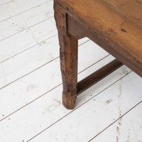 Grande table de communauté en chêne, 19ème
