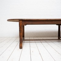 Grande table de communauté en chêne, 19ème