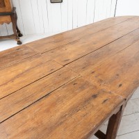 Grande table de communauté en chêne, 19ème