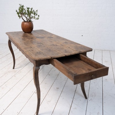 Oak table, 18th century