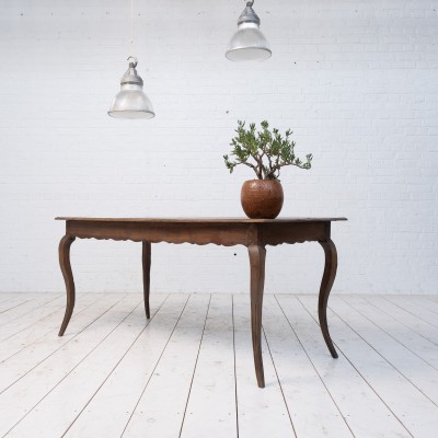 Oak table, 18th century