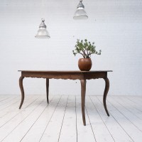 Oak table, 18th century