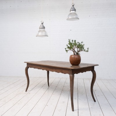 Oak table, 18th century