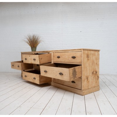 Large haberdashery cabinet drawers, 1900
