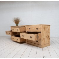 Large haberdashery cabinet drawers, 1900