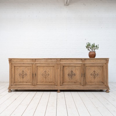 Grande enfilade en chêne, 19ème