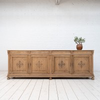 Grande enfilade en chêne, 19ème