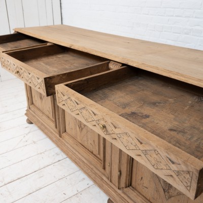Grande enfilade en chêne, 19ème