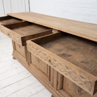 Grande enfilade en chêne, 19ème