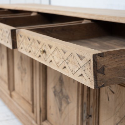 Grande enfilade en chêne, 19ème